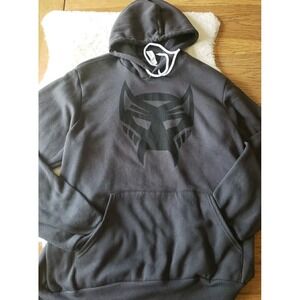Transformers Mens L Rise Of The Beasts Hooded Sweatshirt Dark Gray Lightweight